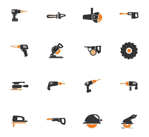 Industrial icons set — Stock Vector