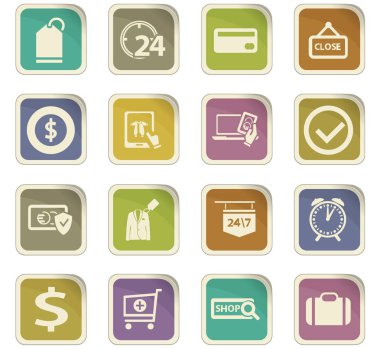 e-ticaret simgeler kümesi