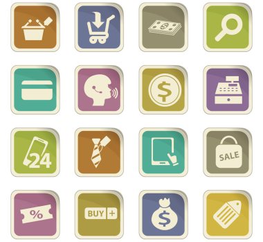 e-ticaret simgeler kümesi