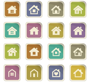 evler Icons set