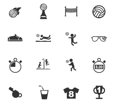 Voleybol Icon set