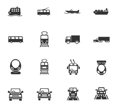 taşıma Icon set