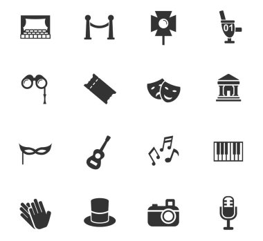 Tiyatro Icon set