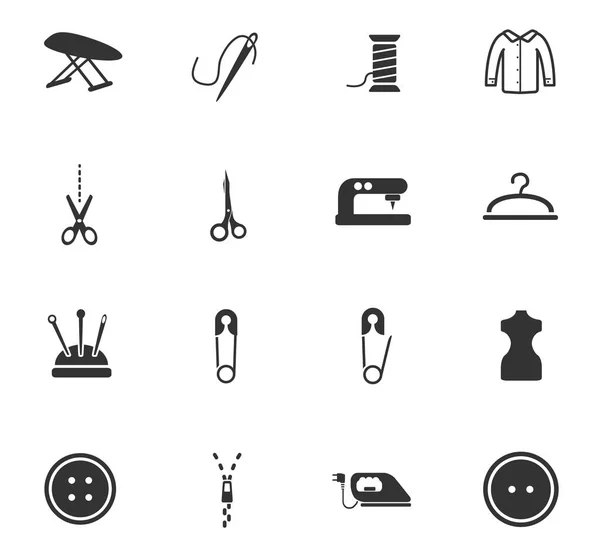 Terzilik Icon set — Stok Vektör