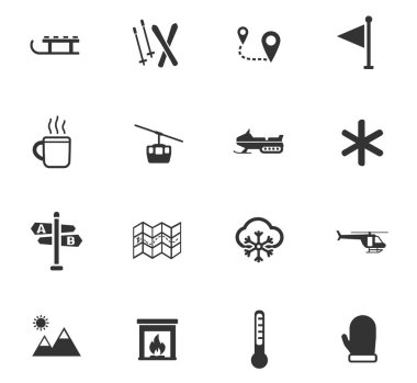 Kayak Icon set