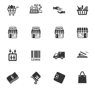 alışveriş Icon set