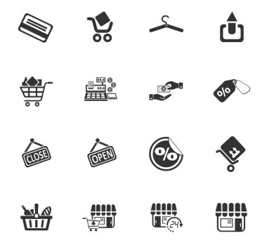 alışveriş Icon set