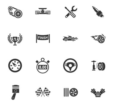 Yarış simge seti