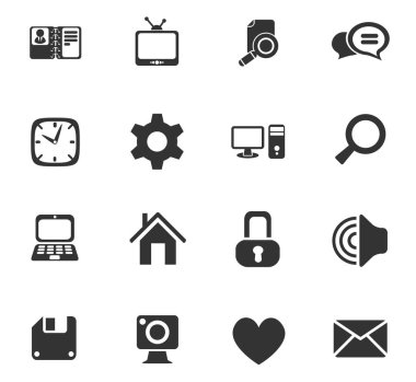 Medya Icon set