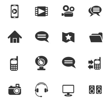 Medya Icon set