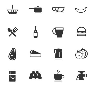 Mutfak simgesi seti