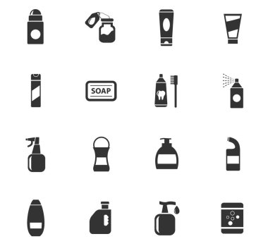 ev Kimyasalları Icon set