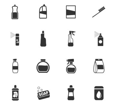 ev Kimyasalları Icon set