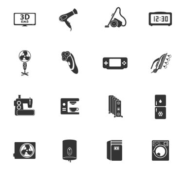 ev aletleri Icon set