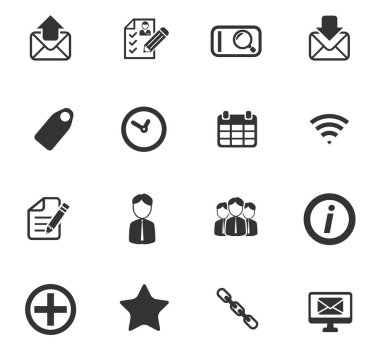 iletişim Icon set