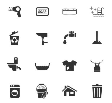 Temizlik Icon set