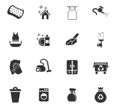 Temizlik Icon set