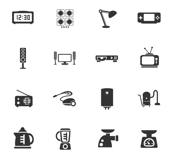 Ev aletleri Icon set — Stok Vektör