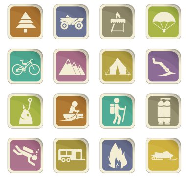 Aktif istirahat simgeler