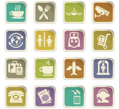 Havaalanı Icon set