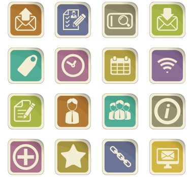 iletişim Icon set