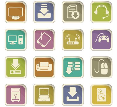 bilgisayar Icon set