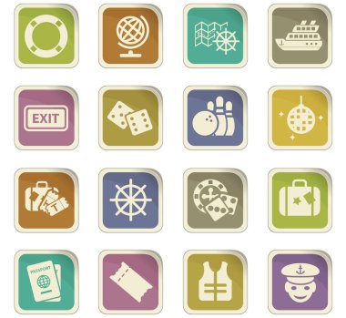 Icon set cruise