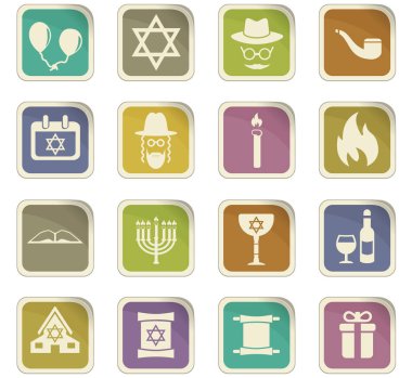 Hannukah Icon set