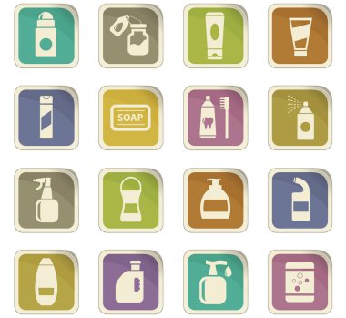 ev Kimyasalları Icon set