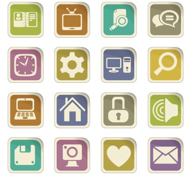 Medya Icon set