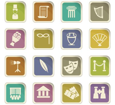 Tiyatro Icon set