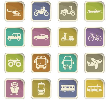 taşıma Icon set