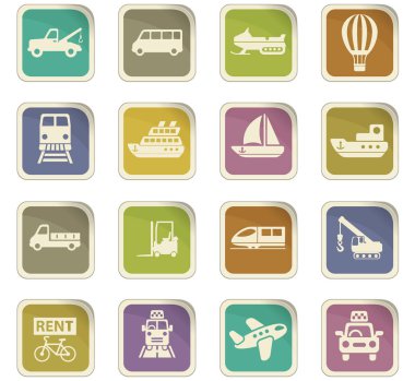 taşıma Icon set
