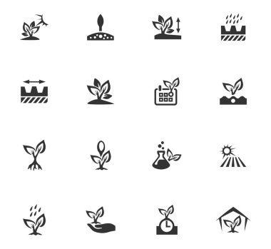Bahçe Icons set
