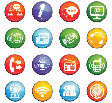 iletişim Icon set