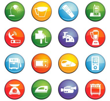 ev aletleri Icon set