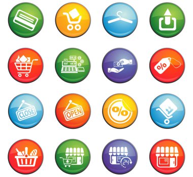 alışveriş Icon set