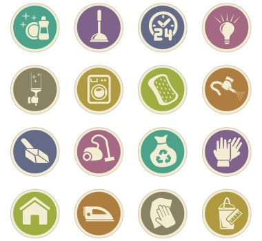 Temizlik Icon set