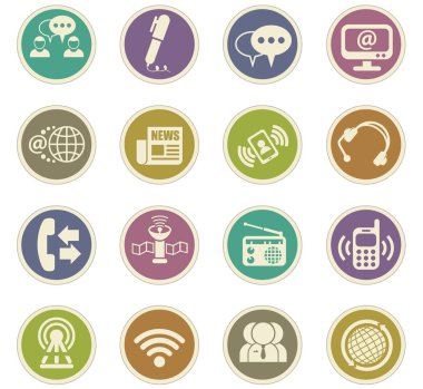 iletişim Icon set