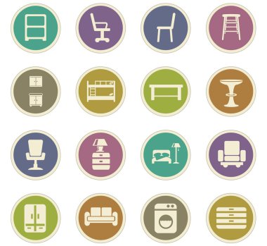 mobilya Icon set