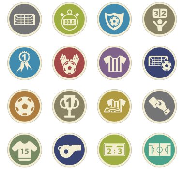 Futbol Icon set