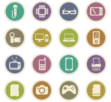 Gadget'ı Icon set