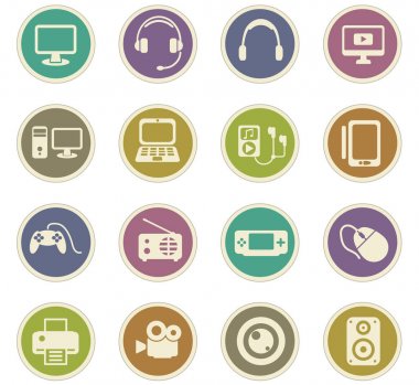 Gadget'ı Icon set