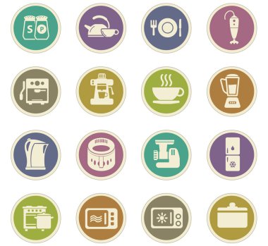 Mutfak simgesi seti