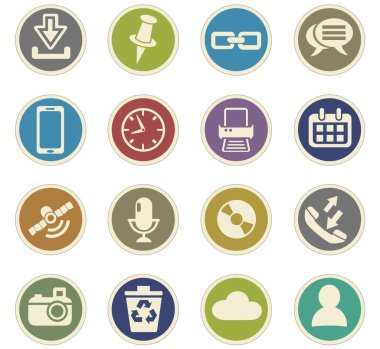 Medya Icon set