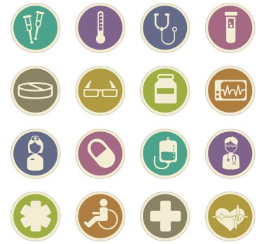 Tıp Icon set