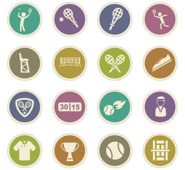 Tenis Icon set