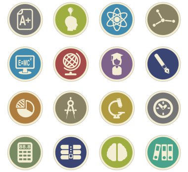 Üniversite Icon set