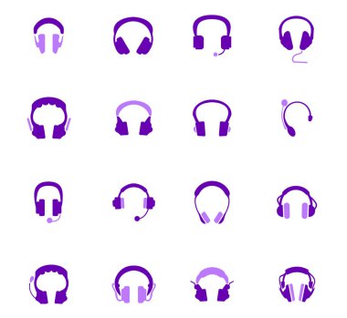 kulaklıklar Icons set