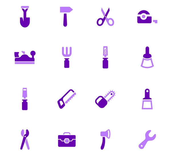 Work tools icons set — Stock Vector